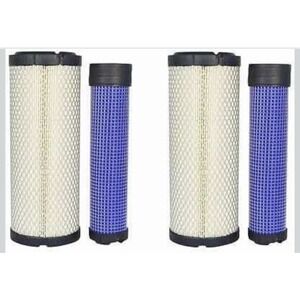 One Set Of Air Filter 87300178 & 87300180 Compatible For New Holland & Ford Comp